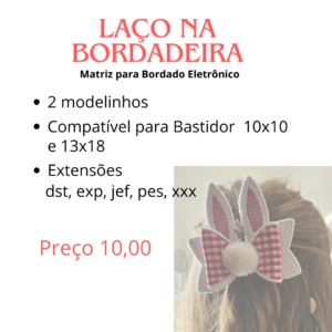 Laço na Bordadeira